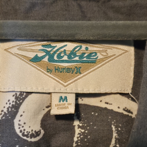 Hobie by Hurley Button Down Shirt Size M - Picture 9 of 10